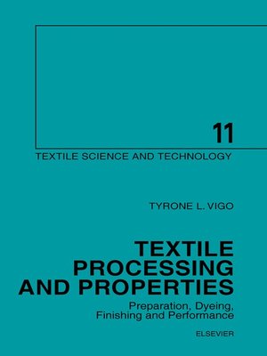 cover image of Textile Processing and Properties